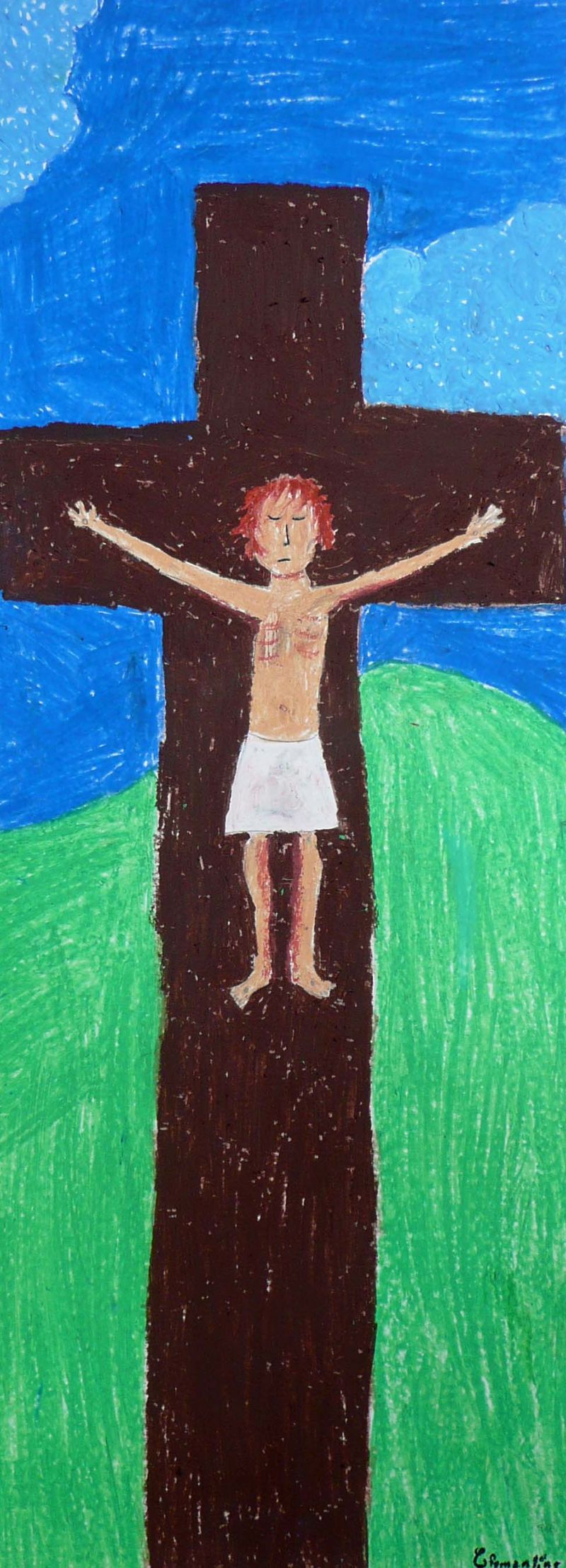 Crucifixion clementine 10 ans