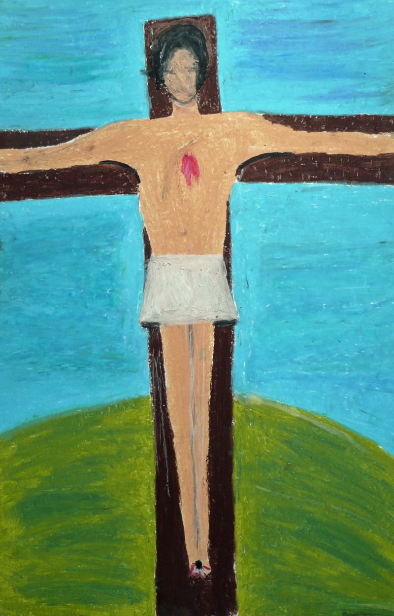 Crucifixion morgane 13 ans