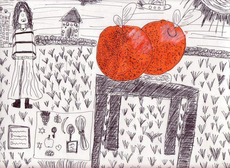 Orange suzon 8 ans